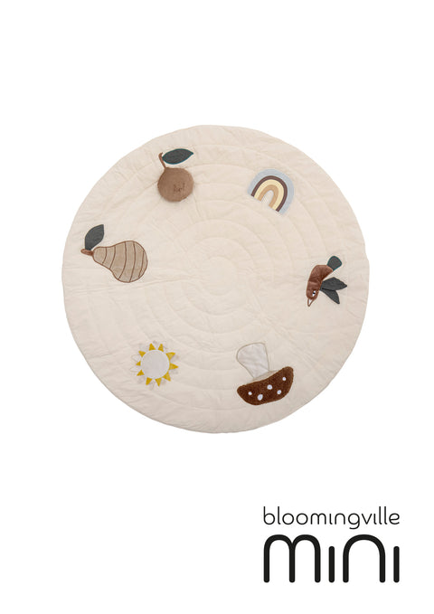 Bloomingville MINI Agnes Spielmatte | Weiß Baumwolle 82058471